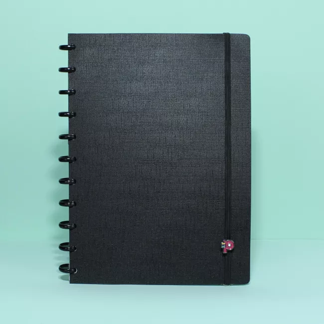 Caderno All Black Grande