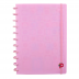 Caderno Breeze Pastel Rosa Grande