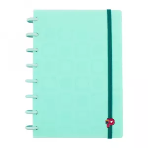 Caderno Breeze Pastel Verde A5