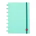 Caderno Breeze Pastel Verde A5