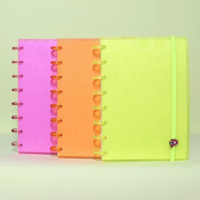 Caderno Bubble Neon A5