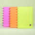 Caderno Bubble Neon A5