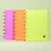 Caderno Bubble Neon A5