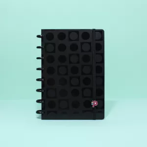 Caderno Bubble Black A5