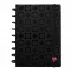 Caderno Bubble Black Grande