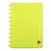 Caderno Bubble Neon Amarelo Grande