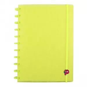 Caderno Bubble Neon Grande 