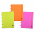 Caderno Bubble Neon Laranja Grande