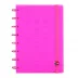 Caderno Bubble Neon Rosa A5