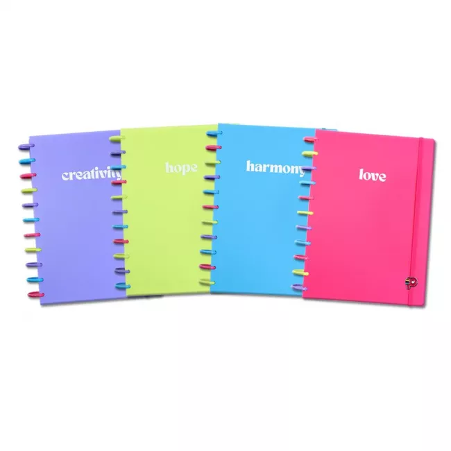 Caderno Colorful Grande Disco G