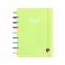 Caderno Colorful Médio Disco G